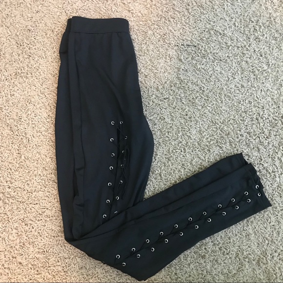 Pants - Lace up leggings